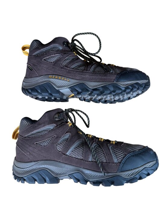 Merrell Oakcreek Mid Waterproof Hiking Boots in Espresso Brown Men\'s Size 12W main image 10